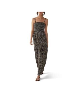 FAVORITE DAUGHTER The Apartment Smocked Floral Maxi Dress Sz‎ M